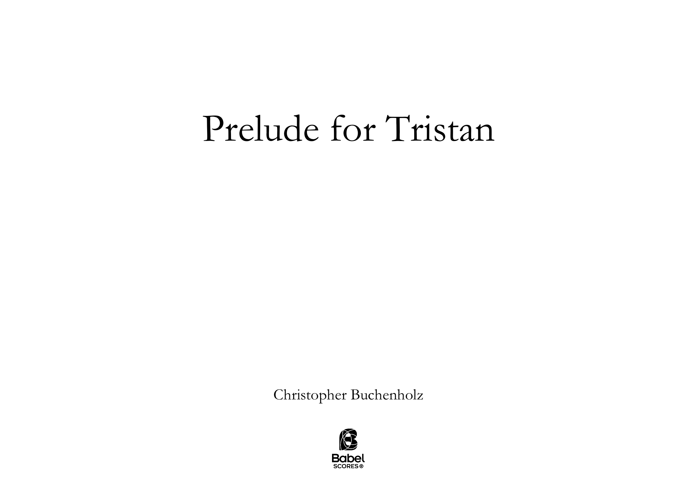 Prelude for Tristan A3 z 3 1 549